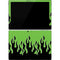 Green Flames Surface Pro 7 Skin