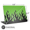 Green Flames Universal Laptop 11in (8.8 x 6.2in) Skin