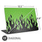 Green Flames Universal Laptop 15in (12.2 x 8.8in) Skin