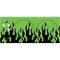 Green Flames Xbox Adaptive Controller Skin