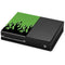 Green Flames Xbox One Console Skin