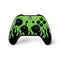 Green Flames Xbox One X Controller Skin