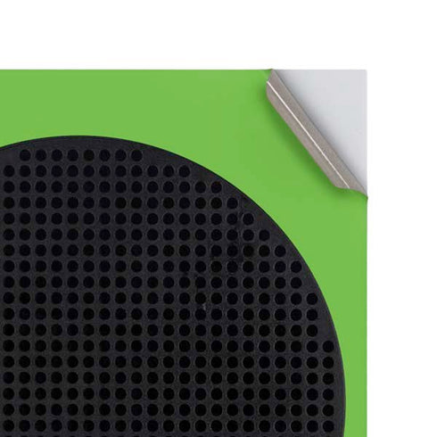Green Flames Xbox Series S Console Skin