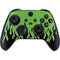 Green Flames Xbox Series X Controller Skin