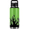 Green Flames YETI Rambler 36oz Bottle Skin