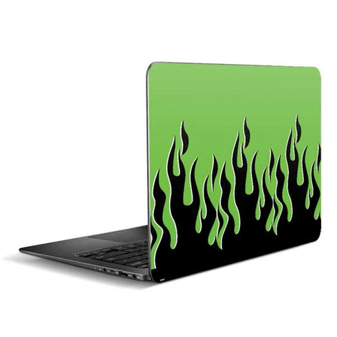 Green Flames Zenbook UX305FA 13.3in Skin