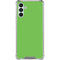 Green Solid Galaxy A13 5G Clear Case