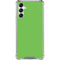 Green Solid Galaxy A14 5G Clear Case
