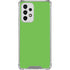 Green Solid Galaxy A33 5G Clear Case