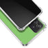 Green Solid Galaxy A52 5G Clear Case