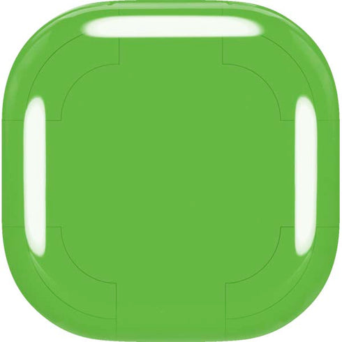 Green Solid Galaxy Buds Live Skin