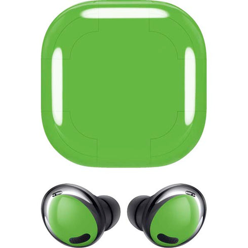 Green Solid Galaxy Buds Pro Skin