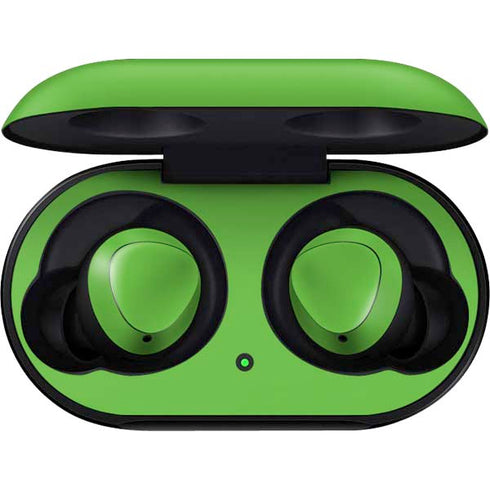 Green Solid Galaxy Buds Skin
