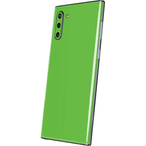 Green Solid Galaxy Note 10 Skin
