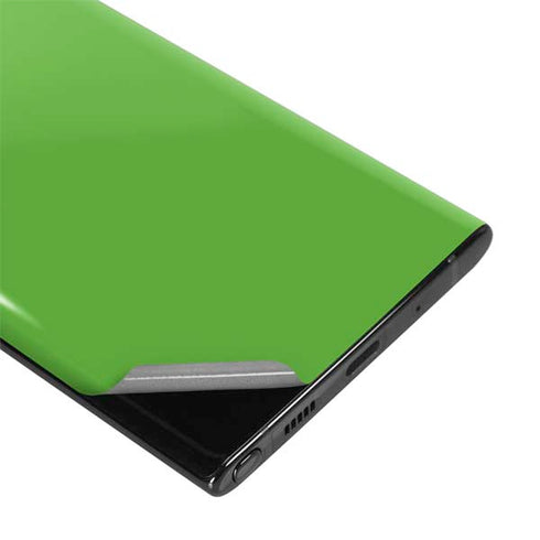 Green Solid Galaxy Note 10 Skin