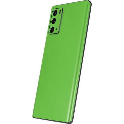 Green Solid Galaxy Note20 5G Skin