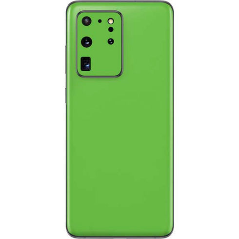 Green Solid Galaxy S20 Ultra 5G Skin