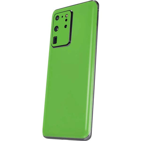 Green Solid Galaxy S20 Ultra 5G Skin