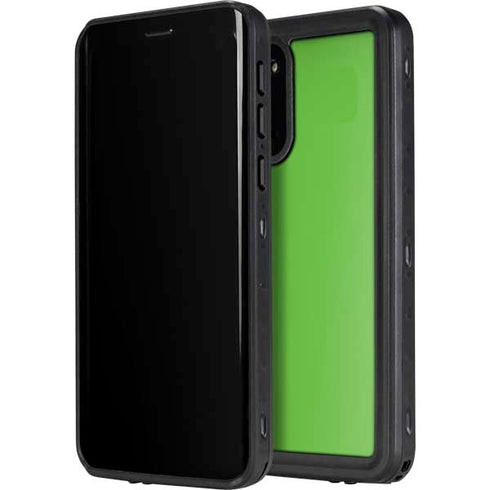 Green Solid Galaxy S20 Waterproof Case