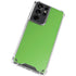 Green Solid Galaxy S21 Ultra 5G Clear Case