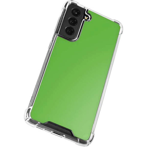 Green Solid Galaxy S22 Plus Clear Case