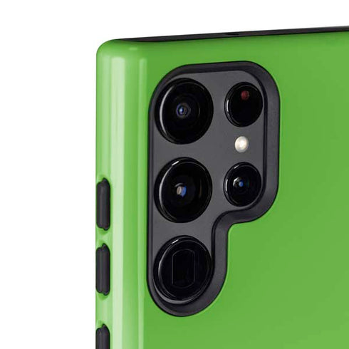 Green Solid Galaxy S22 Ultra Pro Case