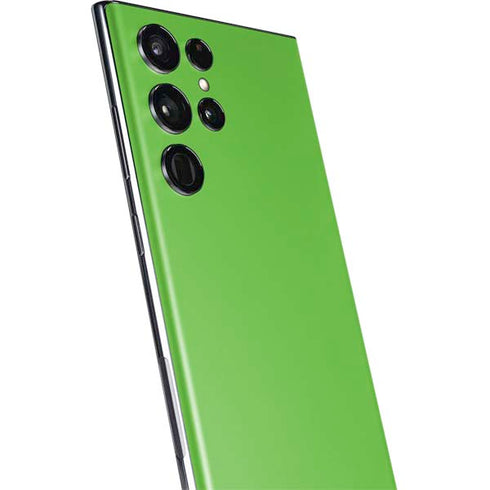 Green Solid Galaxy S22 Ultra Skin