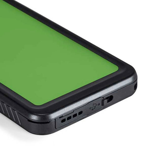 Green Solid Galaxy S23 Plus Waterproof Case
