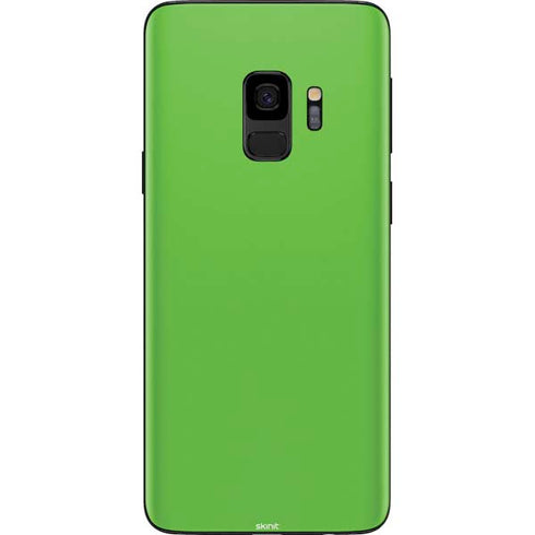 Green Solid Galaxy S9 Skin