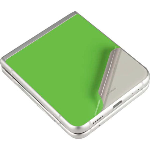 Green Solid Galaxy Z Flip3 5G Skin