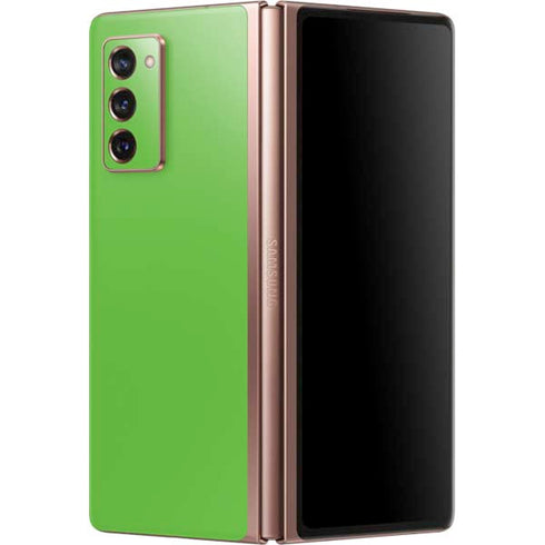 Green Solid Galaxy Z Fold2 5G Skin