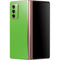 Green Solid Galaxy Z Fold2 5G Skin