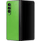 Green Solid Galaxy Z Fold3 5G Skin