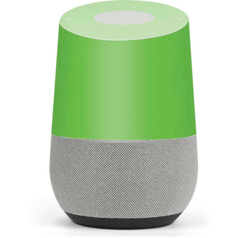 Green Solid Google Home Skin