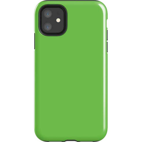Green Solid iPhone 11 Impact Case