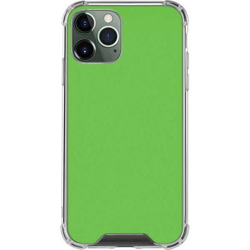 Green iPhone 11 Pro Max Clear Case