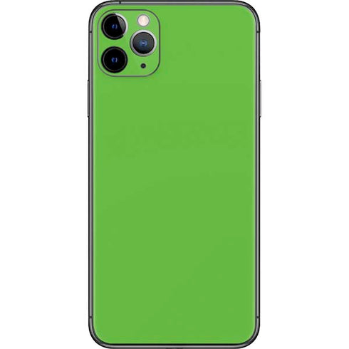 Green Solid iPhone 11 Pro Max Skin