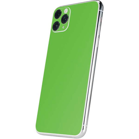 Green Solid iPhone 11 Pro Max Skin