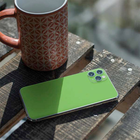 Green Solid iPhone 11 Pro Max Skin