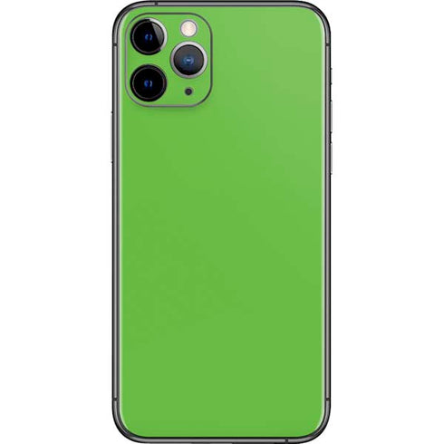 Green Solid iPhone 11 Pro Skin