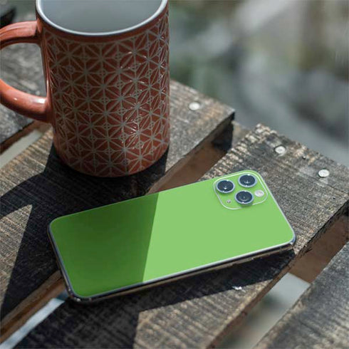 Green Solid iPhone 11 Pro Skin