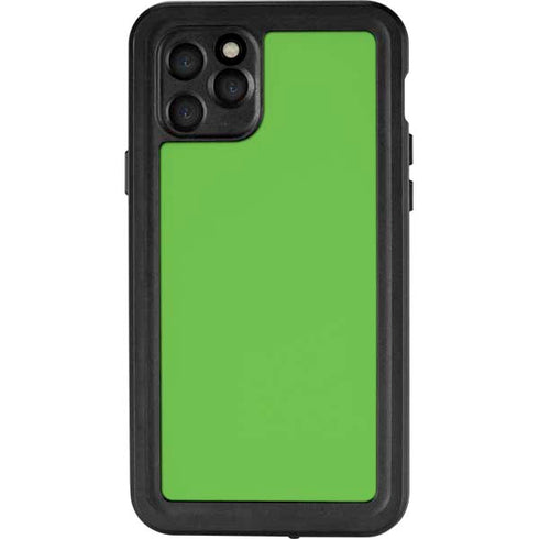 Green Solid iPhone 11 Pro Waterproof Case