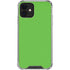 Green Solid iPhone 12 Mini Clear Case