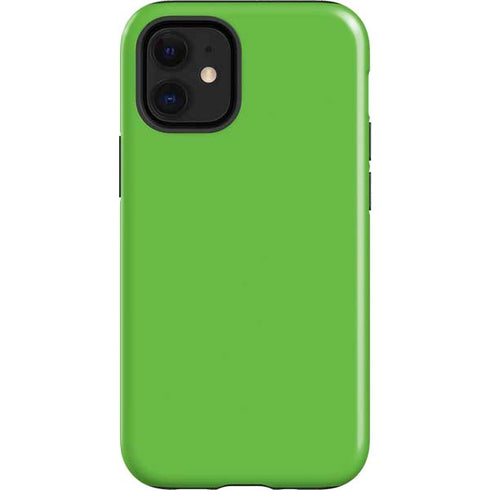 Green Solid iPhone 12 Mini Impact Case