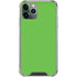 Green Solid iPhone 12 Pro Clear Case