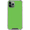 Green Solid iPhone 12 Pro Max Clear Case