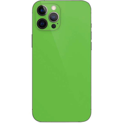 Green Solid iPhone 12 Pro Max Skin