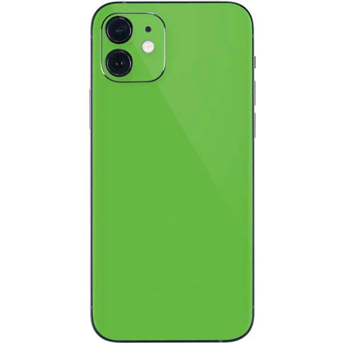 Green Solid iPhone 12 Skin