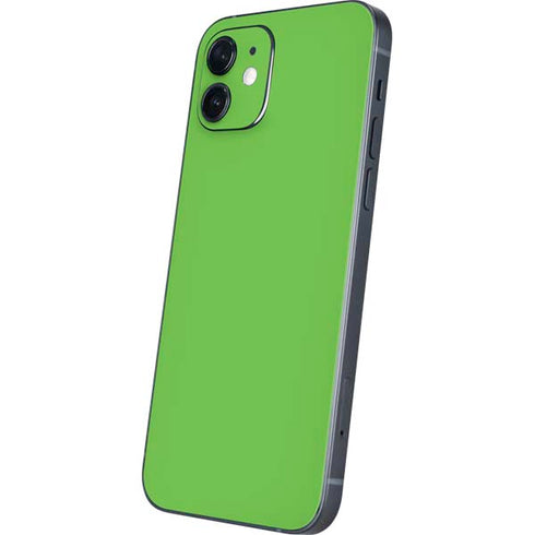 Green Solid iPhone 12 Skin