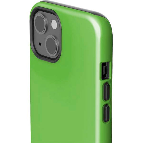 Green Solid iPhone 13 Impact Case